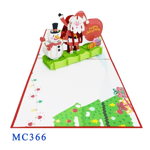 Merry Christmas Pop Up Card