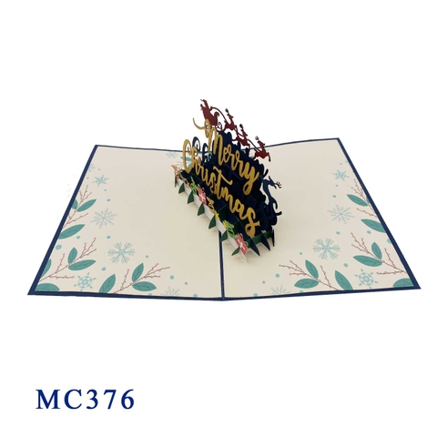 Merry Christmas Pop Up Card