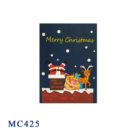 Merry Christmas Santa Claus Pop Up Card