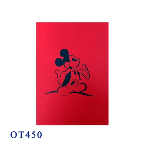 Mickey Pop Up Card