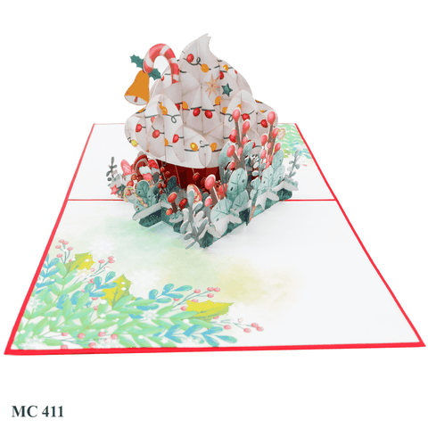 Noel Cupcake Pop Up Card