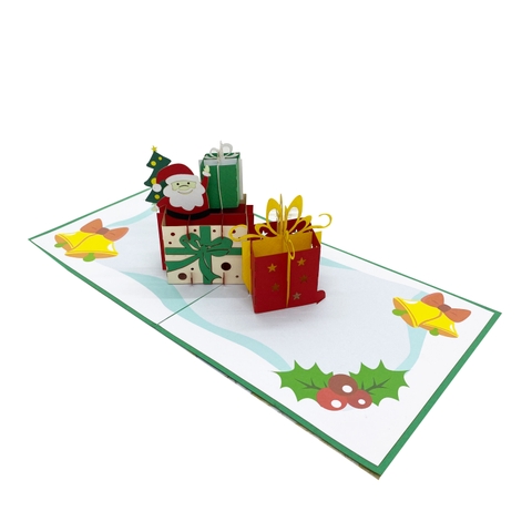 Noel Gifts Pop Up Card
