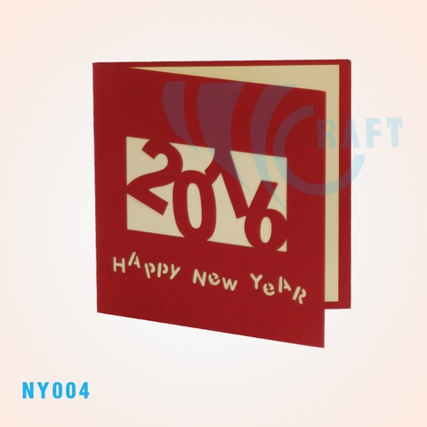 New Year Globe Pop Up Card