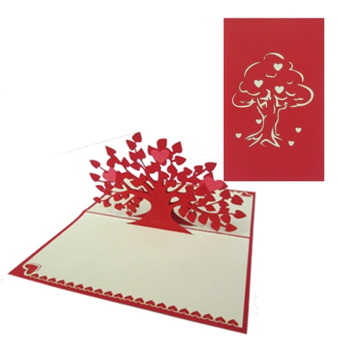 Heart Tree Pop Up Card