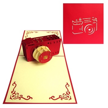 Camera Pop Up 3D Card
