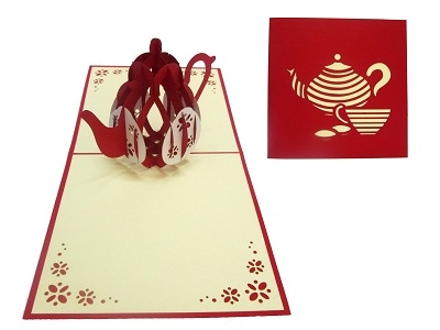 Teapot Pop Up Card