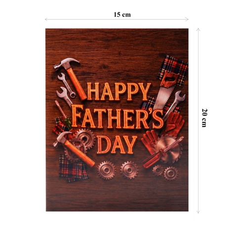 3D Happy Father’s Day Pop-Up Card – Handmade Greeting Card for Dad