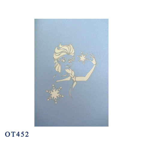 Elsa And Anna Pop Up Card