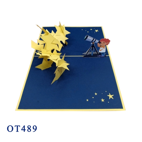 Stargazer Pop Up Card