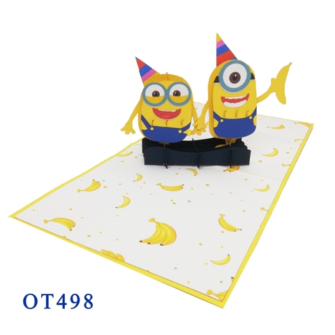 Minions Pop Up Card