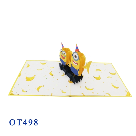 Minions Pop Up Card