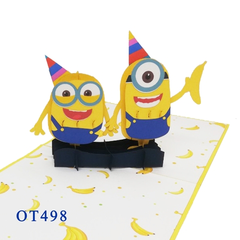 Minions Pop Up Card