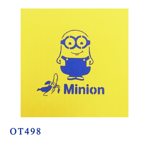 Minions Pop Up Card
