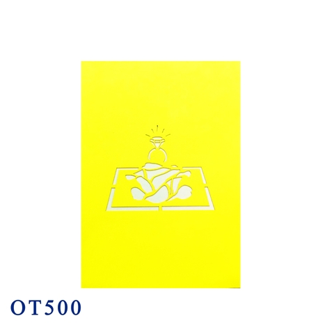 Ring And Rose Pop Up Card