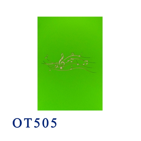 Musical Under The Tree Pop Up Card