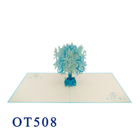 Snowflake Pop Up Card