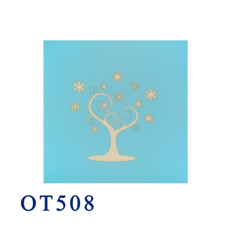 Snowflake Pop Up Card