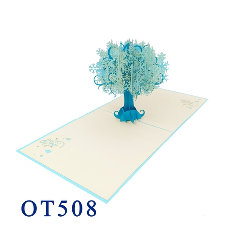 Snowflake Pop Up Card