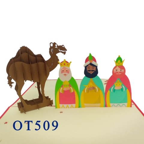 3 Kings Noel Pop Up Card