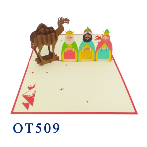 3 Kings Noel Pop Up Card
