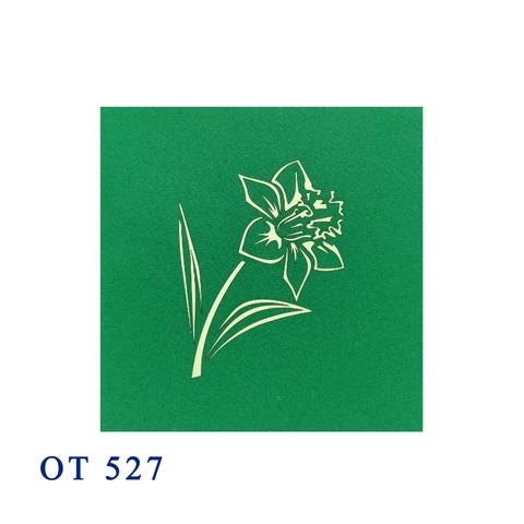 Daffodil Pop Up Card