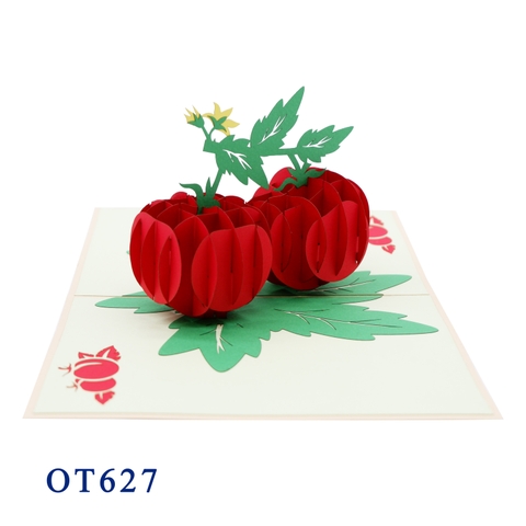 Tomato Pop Up Card