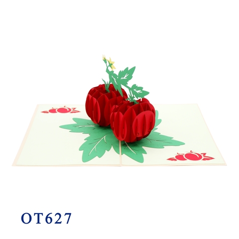 Tomato Pop Up Card