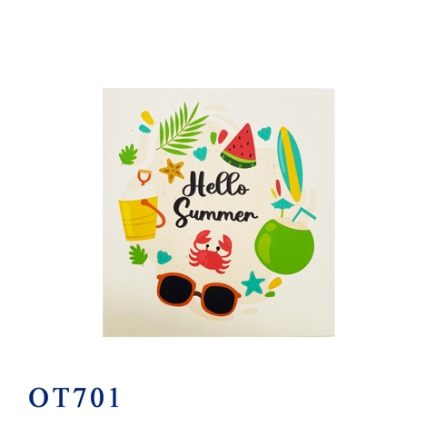 It's Summer Time Pop Up Card