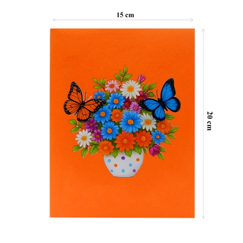 Flower Bouquet Pop-Up Card