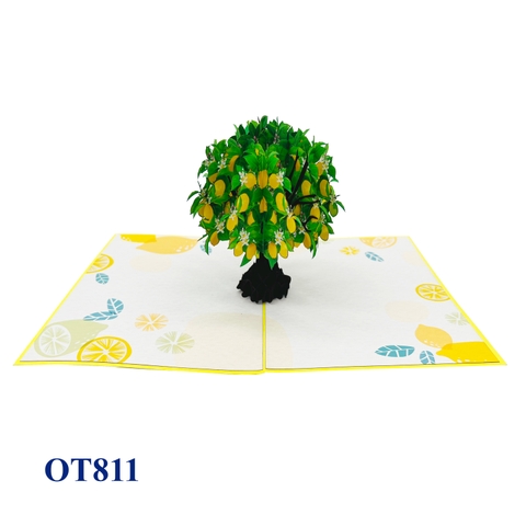 Lemon Tree Pop Up Card