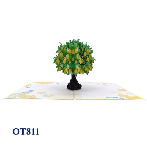 Lemon Tree Pop Up Card