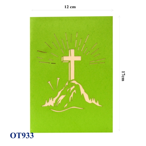 Holy Cross 3D Pop Up Card