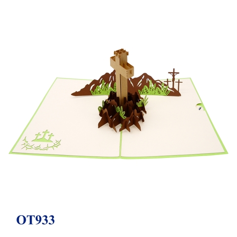 Holy Cross 3D Pop Up Card