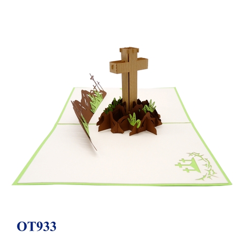 Holy Cross 3D Pop Up Card