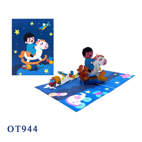 Baby  Pop Up Card
