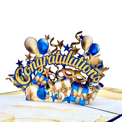 Congratulations Pop-up Card