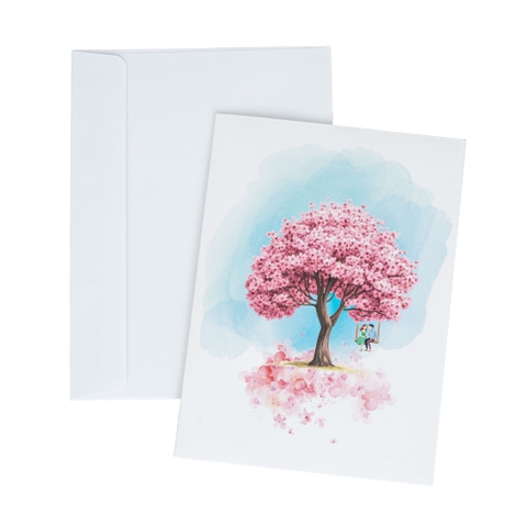 Cherry Blossom Pop-Up Card