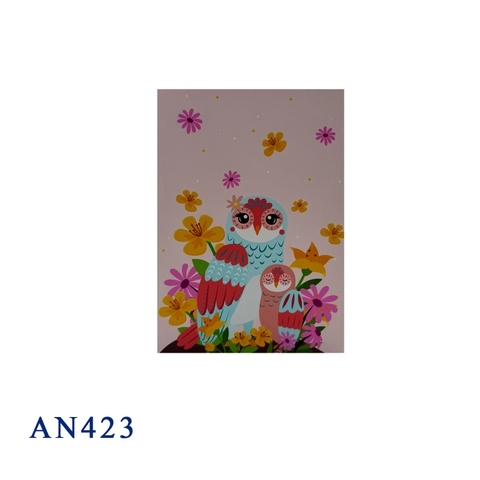 Owl Family Pop Up 3D Greeting Card