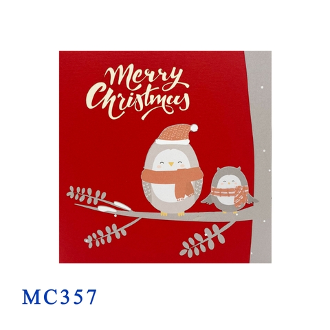 Owl Noel Pop Up Card