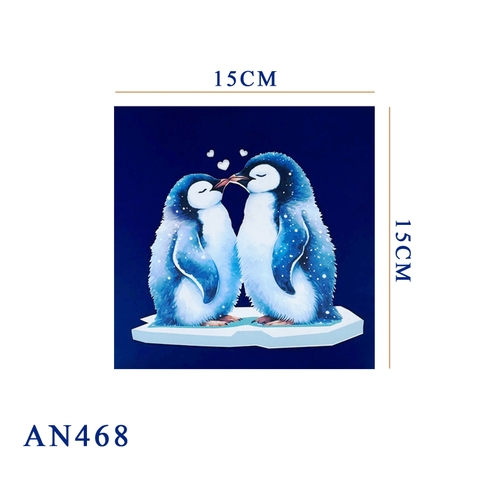 Penguin Couple Pop-Up Card