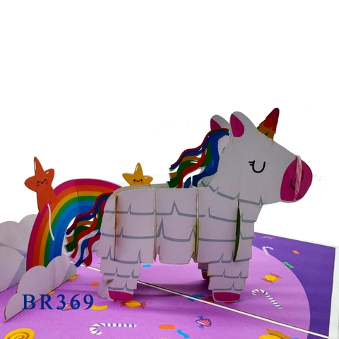 Pinata Pop Up Card