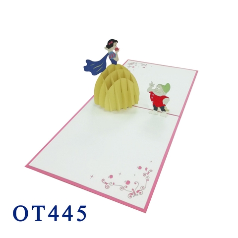Snow White Pop Up Card