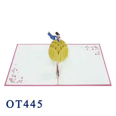 Snow White Pop Up Card
