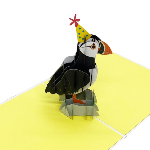 Puffin Pop Up Card