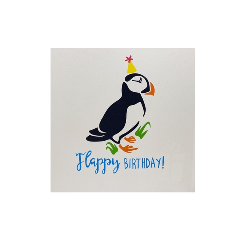 Puffin Pop Up Card