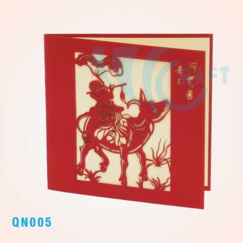 QN005 - BABY AND BUFFALO