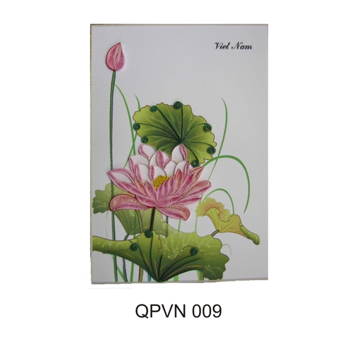 Lotus Quilling Card