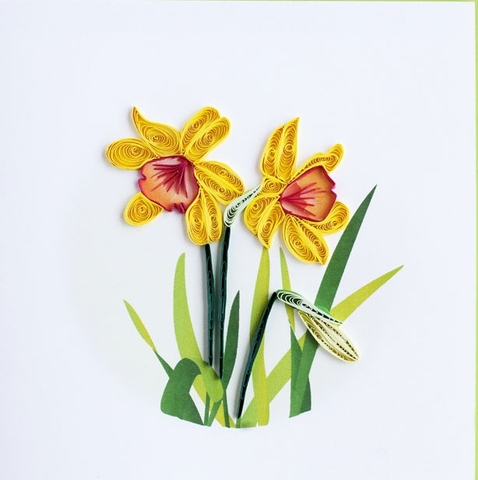 Lily Quilling Greeting Card