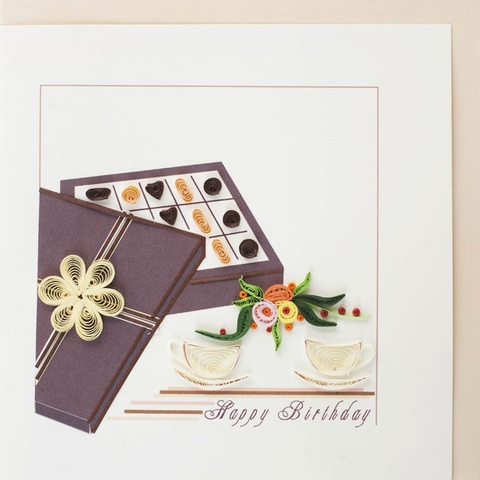 Happy Birthday Quilling Card
