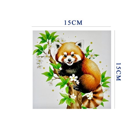Red Panda Pop-up Card